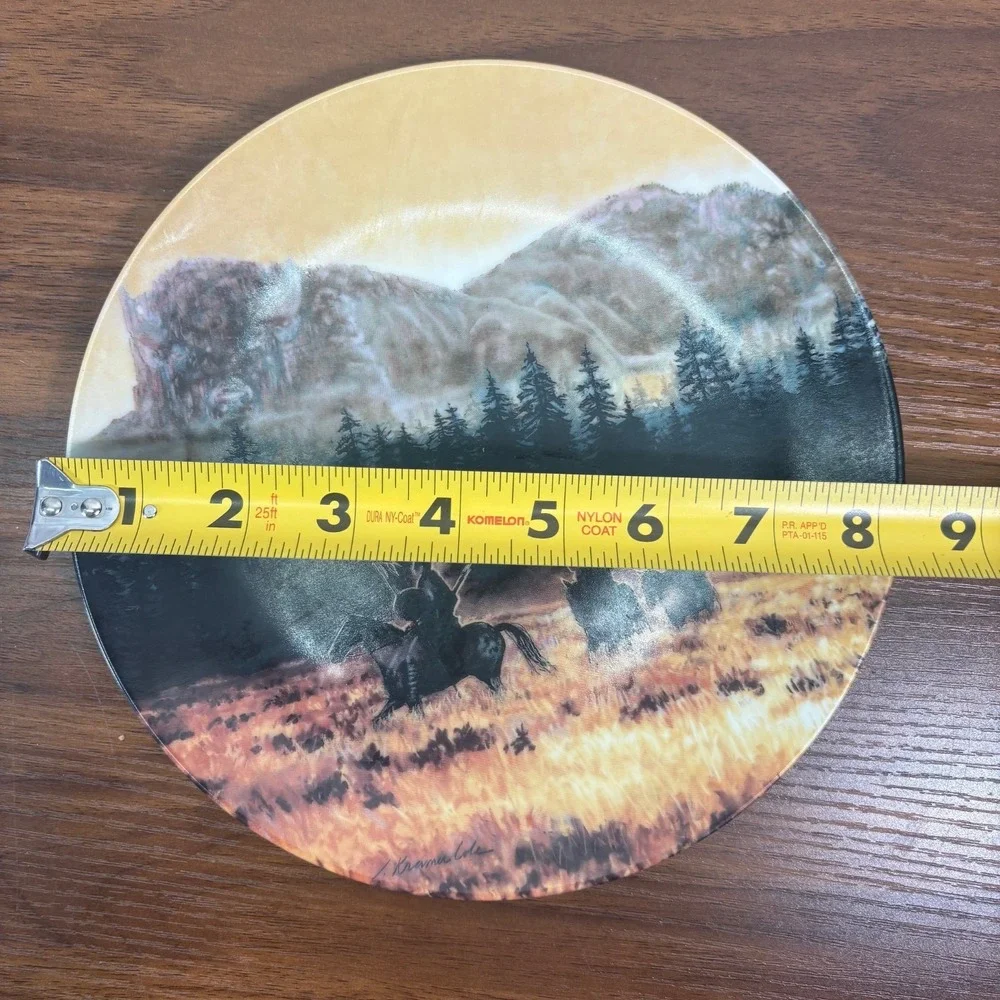 W.S George Collectors Plate ~ Within Sunrise  - By Julie Kramer Cole 8
